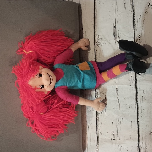 Pippin Longstocking Vintage 1997 18" Posable Plush Doll - Picture 1 of 5